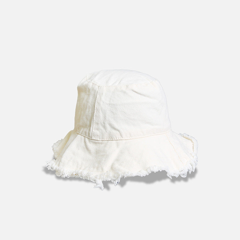 Wholesale of Solid Color Fur Trimmed Polyester Fisherman Hats